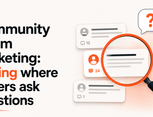 Community Forum Marketing: Finding Where Buyers Ask Questions