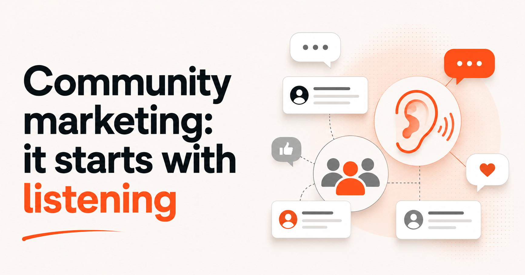 Community Marketing: It Starts With Listening