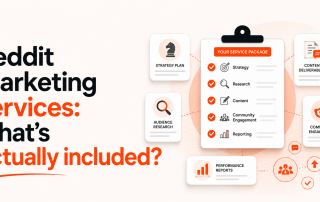 Reddit Marketing Services: What's Actually Included?
