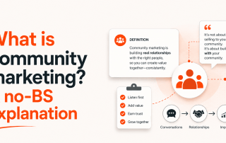 What Is Community Marketing? A No-BS Explanation