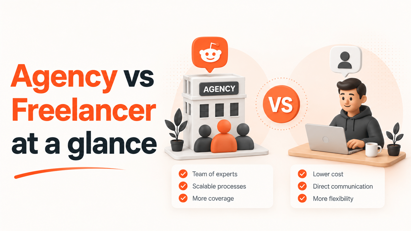 Reddit Marketing Agency vs Freelancer: Which Is Right for You?